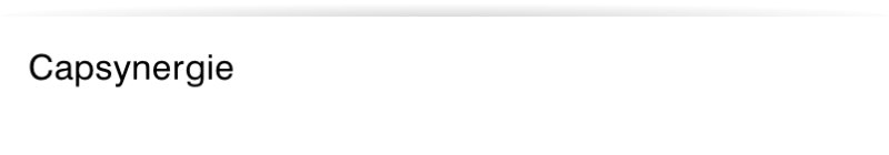 Capsynergie
